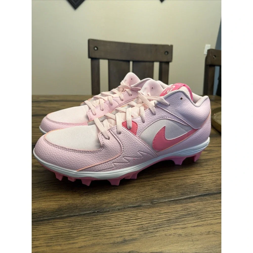 Size 16 Air Jordan Stadium 90 Football Cleat Pink ..F5